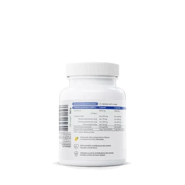 Norwegian Cod Liver Oil Softgels - 1000mg (Lemon) d'Osavi pas cher