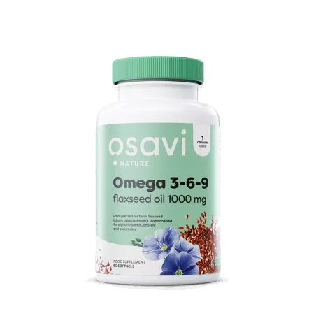 Omega 3-6-9 Flaxseed Oil - 1000mg d'Osavi pas cher - Nutriwellness