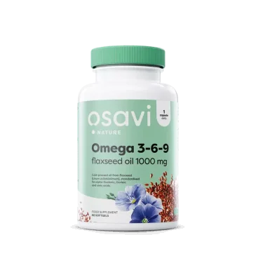 Omega 3-6-9 Flaxseed Oil - 1000mg d'Osavi pas cher - Nutriwellness