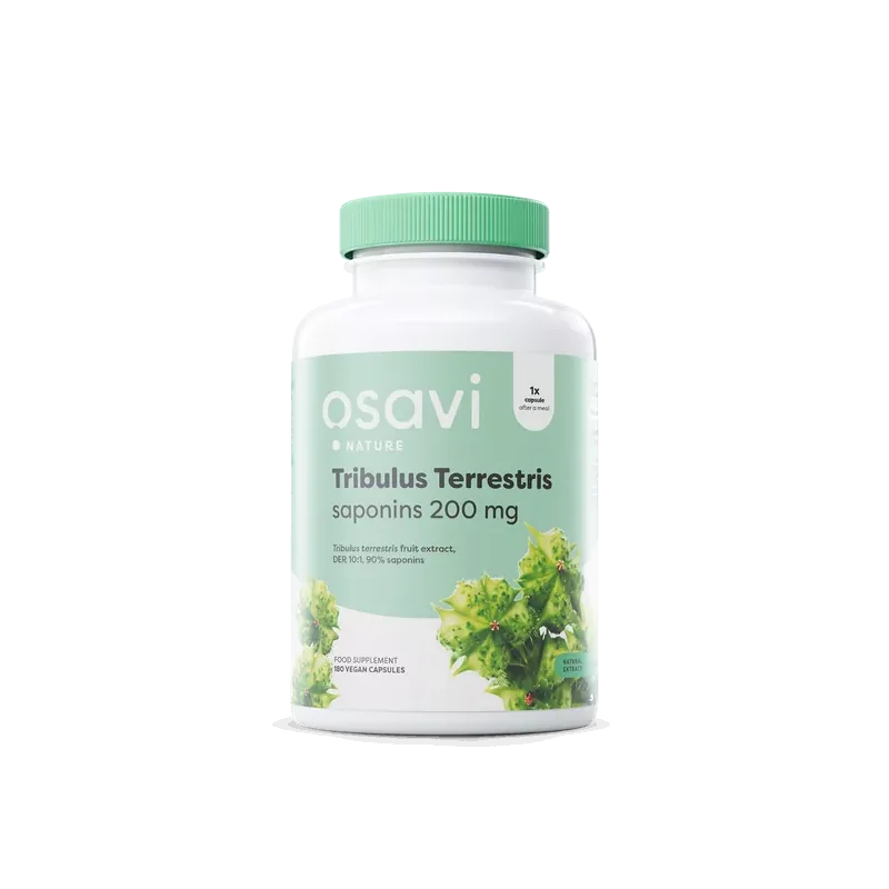 Tribulus Terrestris - Saponins 200mg - 180 vegan caps - Osavi