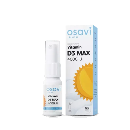 Vitamin D3 Oral Spray - MAX 4000IU - 12.5 ml d'Osavi pas cher