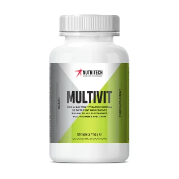 Multi vit 120 comprimés de Nutritech pas cher - Nutriwellness