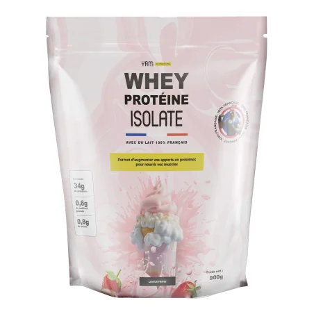 Whey Protéine Isolate de Yam Nutrition pas cher - Nutriwellness