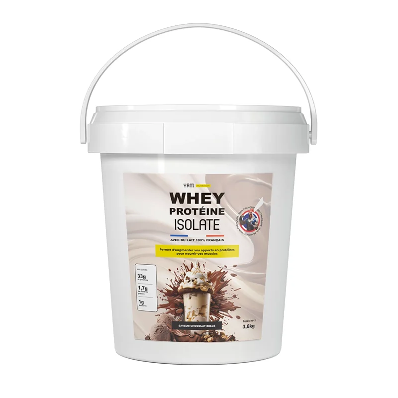 Whey Protéine Isolate 3600g - Yam Nutrition