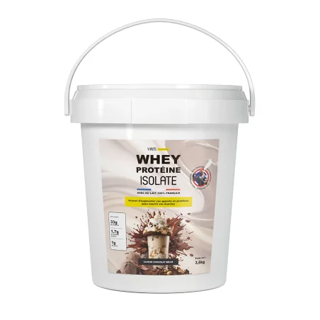 Whey Protéine Isolate 3600g de Yam Nutrition pas cher - Nutriwellness