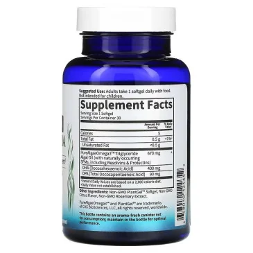 Dr. Formulated Vegan Prenatal DHA - 30 softgels de Garden of Life