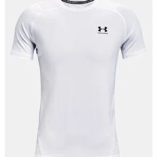 Haut ajusté à manches courtes HeatGear d'Under Armour pas cher