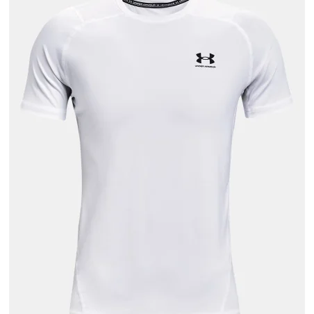 Haut ajusté à manches courtes HeatGear d'Under Armour pas cher
