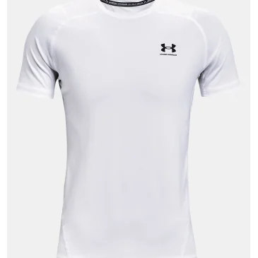 Haut ajusté à manches courtes HeatGear d'Under Armour pas cher