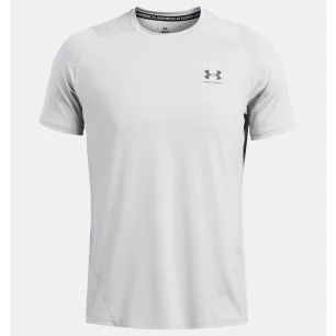 Haut à manches courtes HeatGear® Fitted Graphic Under Armour pas cher