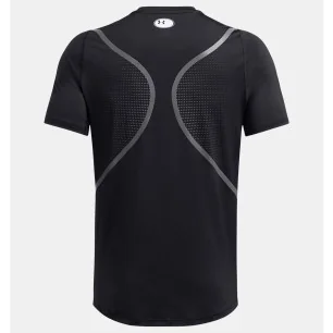 Haut à manches courtes HeatGear® Fitted Graphic Black - Under Armour