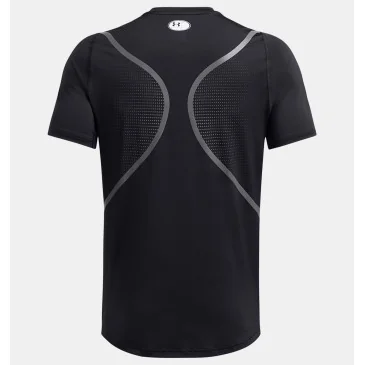 Haut à manches courtes HeatGear® Fitted Graphic Black Under Armour