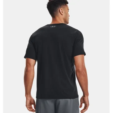 Haut à manches courtes Black Sportstyle Left Chest d'Under Armour