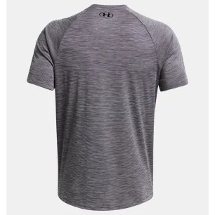 Haut à manches courtes Tech™ Textured Gray Melange - Under Armour