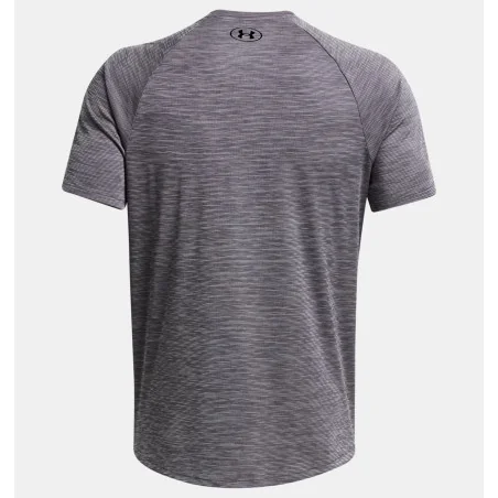 Haut à manches courtes Tech™ Textured Gray Melange - Under Armour