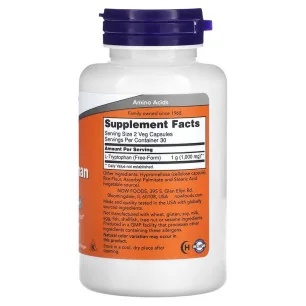 L-Tryptophan 500mg (60) - Now Foods