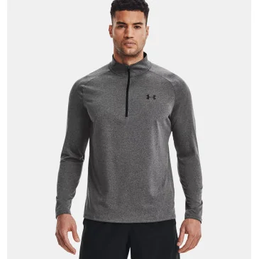 Haut à manches longues Tech™ Vent 1/2 Zip Dark Gray d'Under Armour