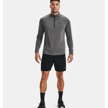 Haut à manches longues Tech™ Vent 1/2 Zip Dark Gray d'Under Armour