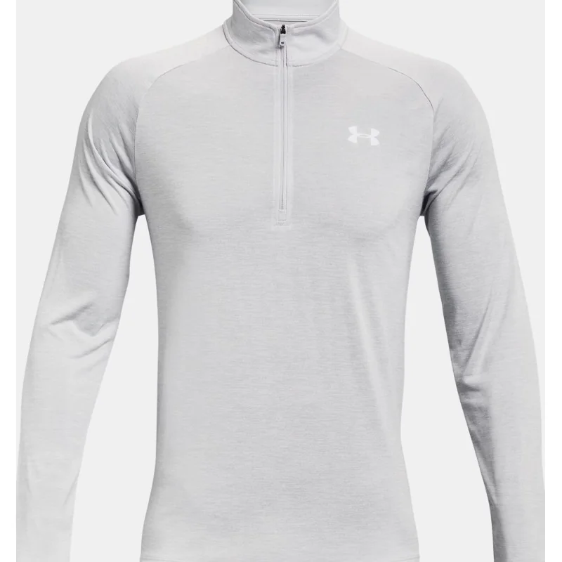 Haut à manches longues Tech™ Vent 1/2 Zip Light Gray - Under Armour