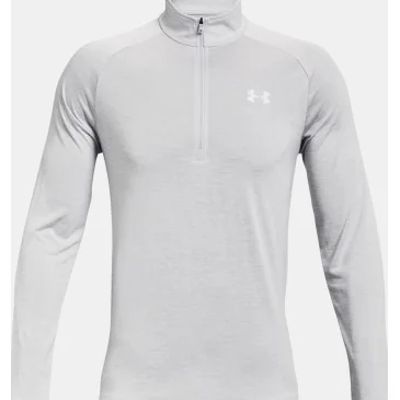 Haut à manches longues Tech™ Vent 1/2 Zip Light Gray d'Under Armour