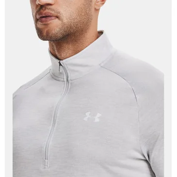 Haut à manches longues Tech™ Vent 1/2 Zip Light Gray d'Under Armour