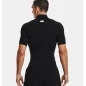 Men's HeatGear® Compression Mock Short Sleeve Black - Under Armour