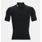 Men's HeatGear® Compression Mock Short Sleeve Black - Under Armour