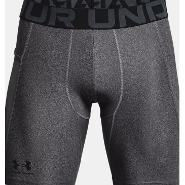 Men's HeatGear® Compression Shorts Gray d'Under Armour pas cher