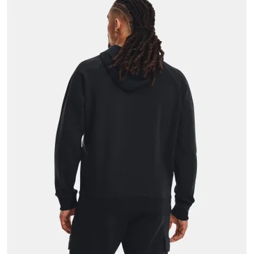 Men'sRival Fleece Hoodie Black d'Under Armour pas cher - Nutriwellness