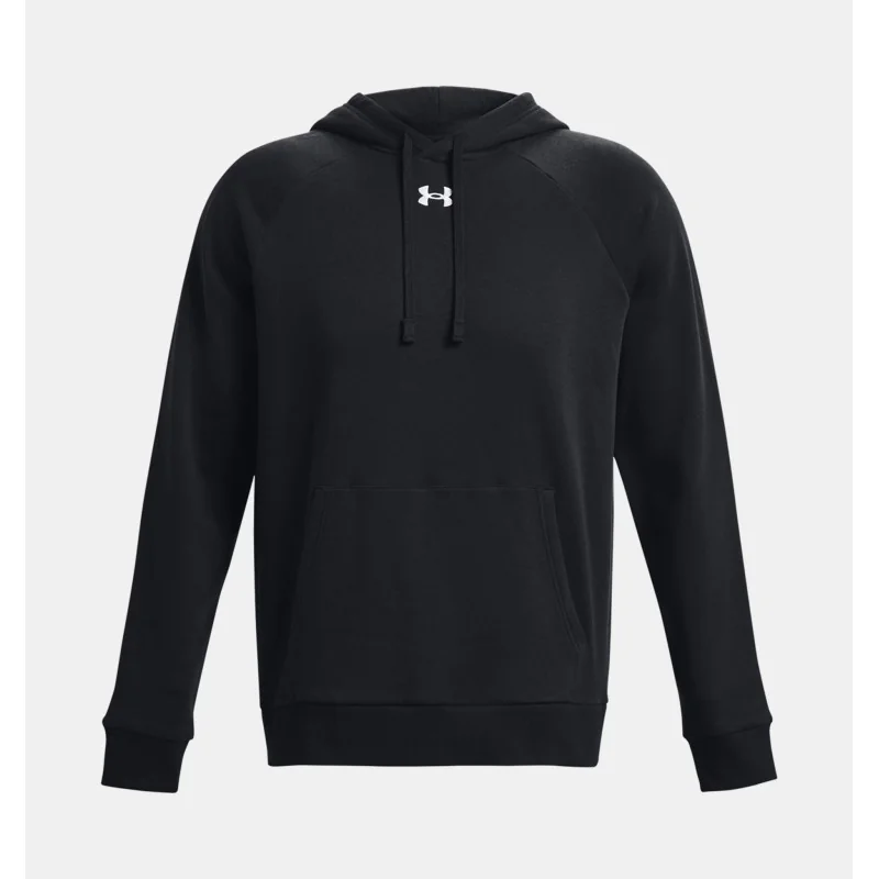 Men's Rival Fleece Hoodie Black - Under Armour