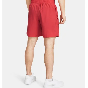 Short Tech™ Woven Wordmark Red d'Under Armour pas cher