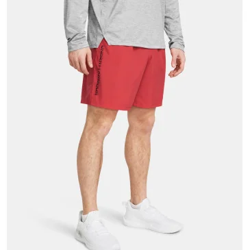 Short Tech™ Woven Wordmark Red d'Under Armour pas cher
