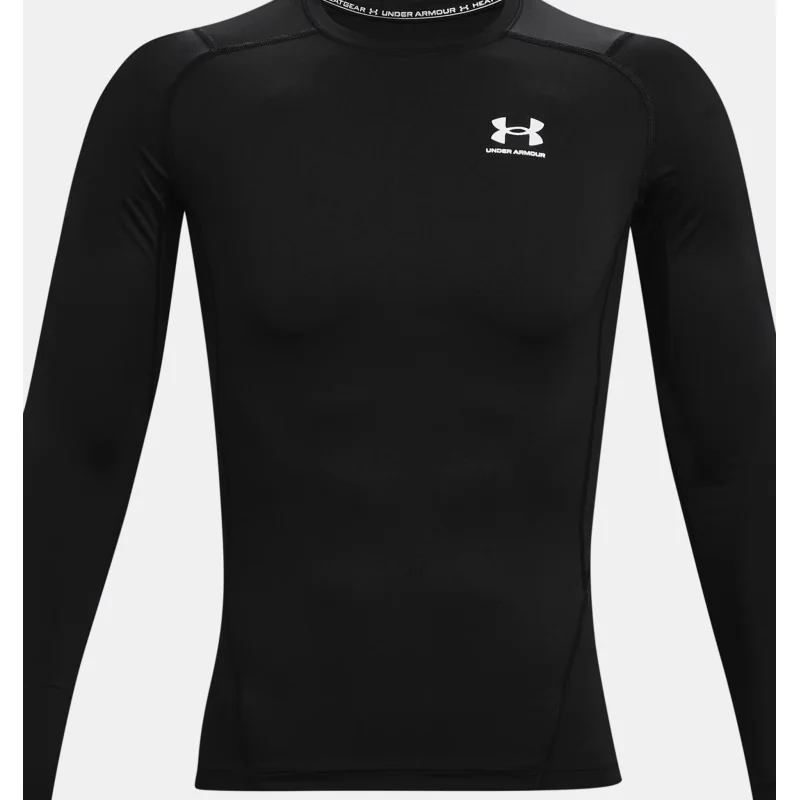 Haut à manches longues HeatGear® Black - Under Armour