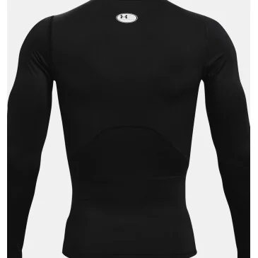 Haut à manches longues HeatGear® Black d'Under Armour - Nutriwellness