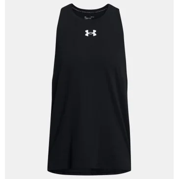 Baseline Cotton Tank Black d'Under Armour pas cher - Nutriwellness