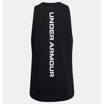 Baseline Cotton Tank Black d'Under Armour pas cher - Nutriwellness