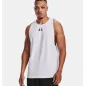 Baseline Cotton Tank White - Under Armour