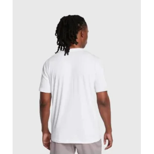 T-shirt Sliced Wordmark 60/40 White - Under Armour