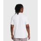T-shirt Sliced Wordmark 60/40 White - Under Armour