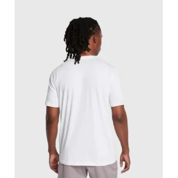 T-shirt Sliced Wordmark 60/40 White d'Under Armour pas cher