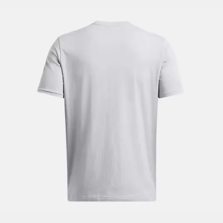 T-shirt Sliced Wordmark 60/40 Gray - Under Armour
