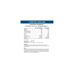 L-Carnitine Liquid 3000 - 480 ml - Applied Nutrition
