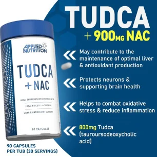 Tudca + NAC - 90 caps - Applied Nutrition