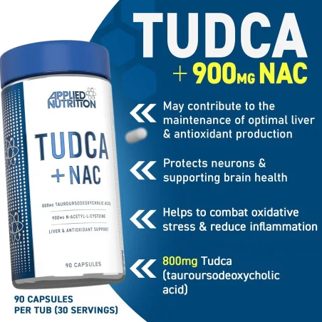 Tudca + NAC - 90 caps - Applied Nutrition