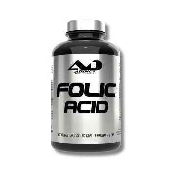 Folic acid d'Addict Sport Nutrition pas cher - Nutriwellness