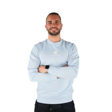 Sweat-shirt Essential Unisex Blue Soul de Sveltus - Nutriwellness