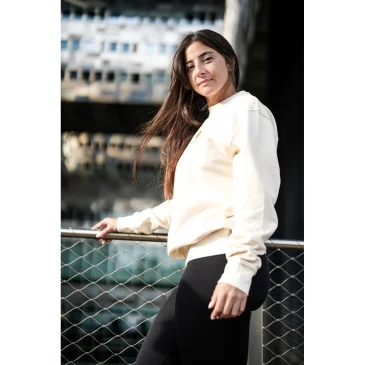 Sweat-shirt Essential Unisex Natural Raw de Sveltus - Nutriwellness