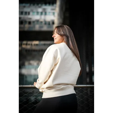 Sweat-shirt Essential Unisex Natural Raw de Sveltus - Nutriwellness