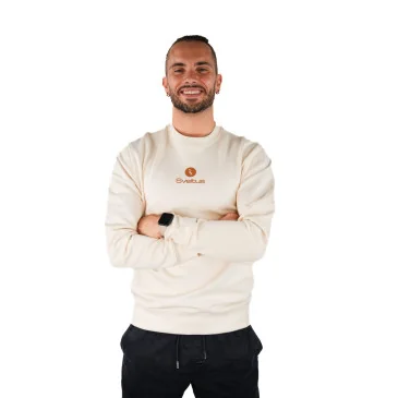 Sweat-shirt Essential Unisex Natural Raw de Sveltus - Nutriwellness