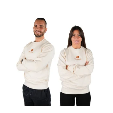 Sweat-shirt Essential Unisex Natural Raw de Sveltus - Nutriwellness